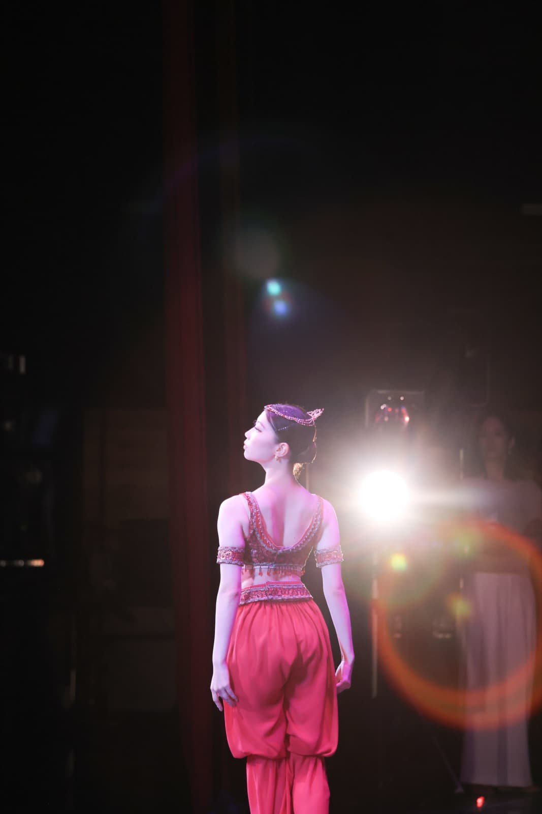 Ayami Ballet のスタジオでの練習風景