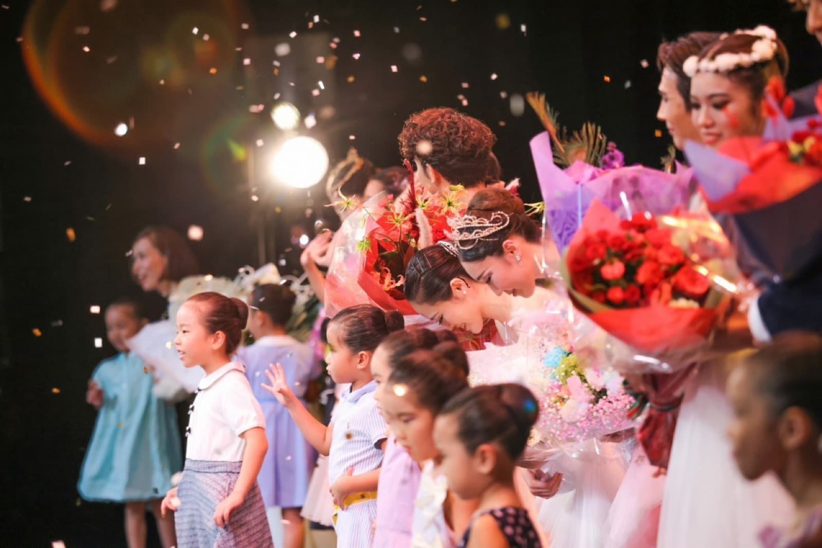 Ayami Ballet の発表会の一場面